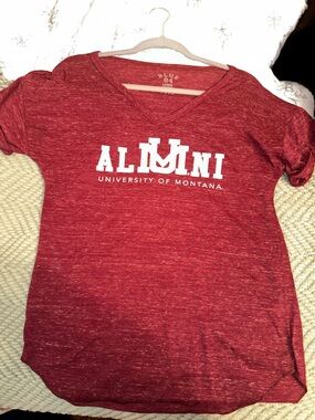 Blue 84 Red University of Montana Alumni V-Neck Tee